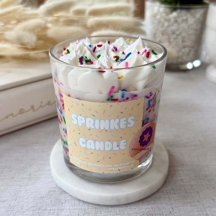 IMK Candles - Wholesale Jar/Filled Candle - Strawberry Cream Candle Handmade5