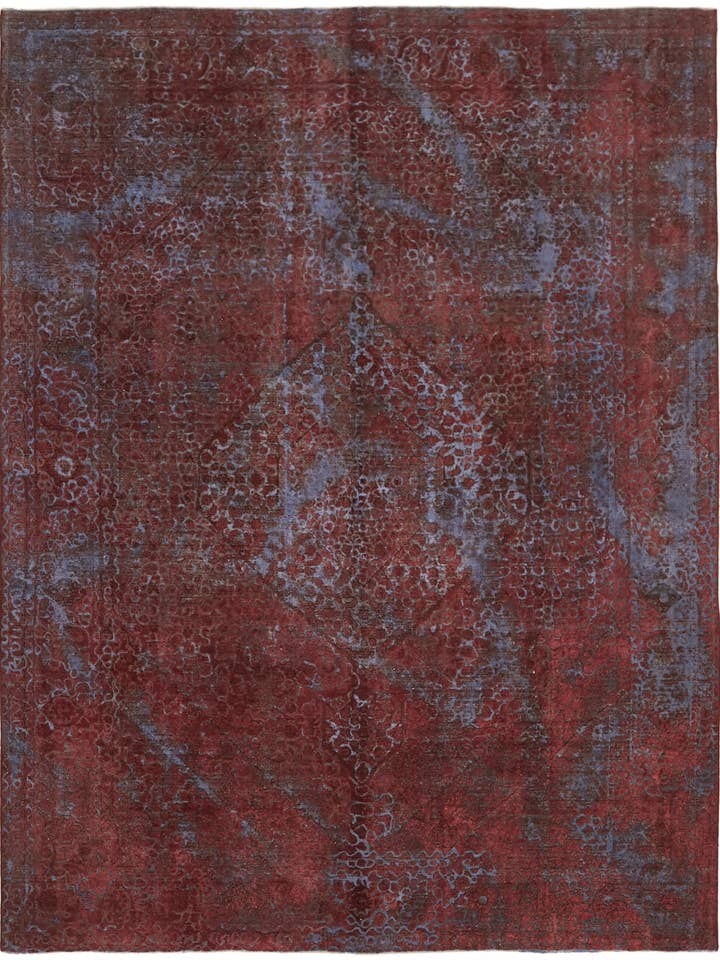 10x12 Red Overdyed Large Area Rug - 43940 for wholesale by RUG N CARPET