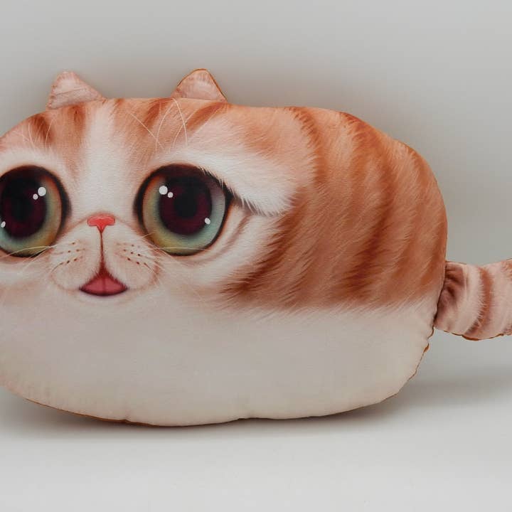 Green Pastures Wholesale - Wholesale Throw/Decorative Pillow - Cat pillows- 3 colors2