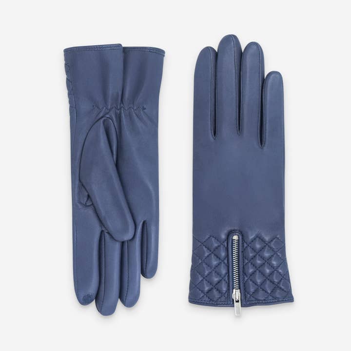 Gants cuir agneau-100% soie-21642SN pour la vente par Glove Story