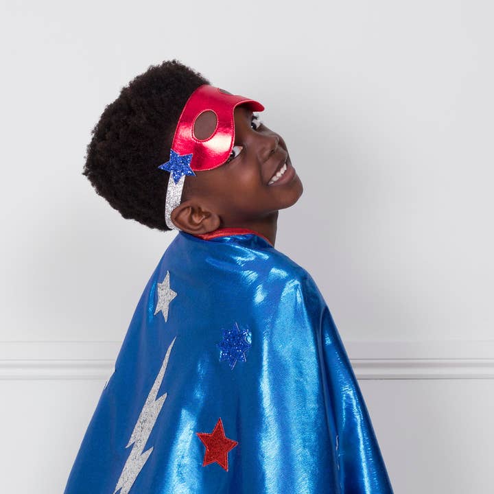 Meri Meri - Wholesale Costume - Kids - Blue Superhero Costume2