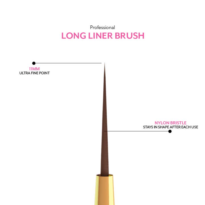Professional Long Fine Liner Nail Brush for wholesale by Madam Glam