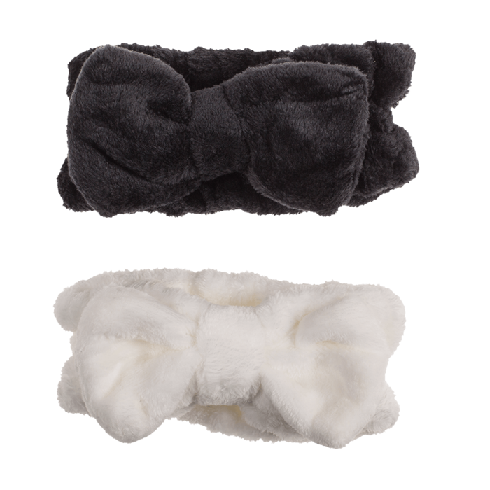 Out of the blue KG - Wholesale Spa Headband - Textile Hairband, Fluffy Bow,3
