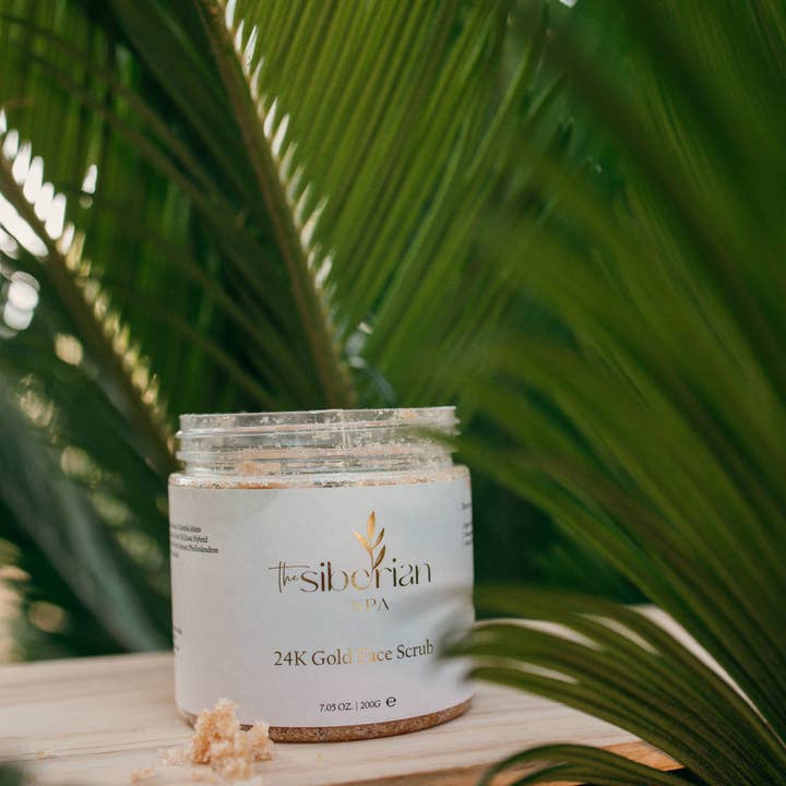 The Siberian Spa - Wholesale Facial Exfoliant/Scrub - 24K Gold Face Scrub9