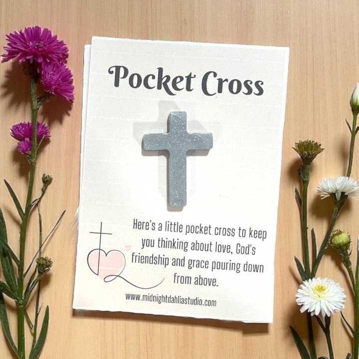 Midnight Dahlia Studio - Wholesale Keepsake Coin/Token - Pocket Cross | Christian Gift Poem 5