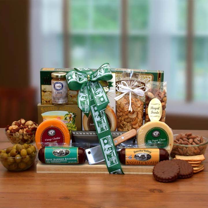Thanks A Million Gourmet Gift Board for wholesale by Gift Basket Drop Shipping