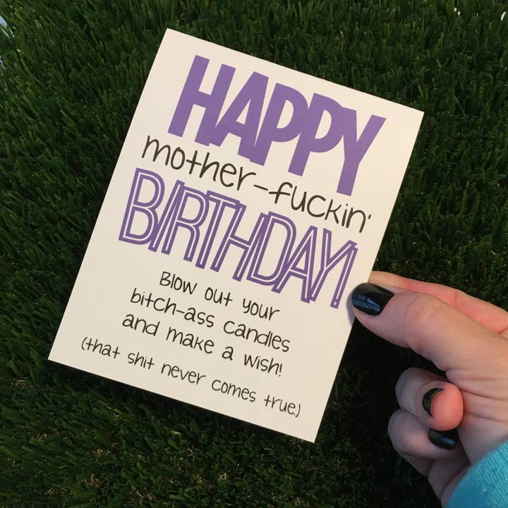 Personal Paper Hugs - Wholesale Birthday Card - Funny Birthday Card / Inappropriate Birthday Card /funny Birthday Card Friend / Rude Birthday Card / Snarky Birthday Card / Cheeky Birthday