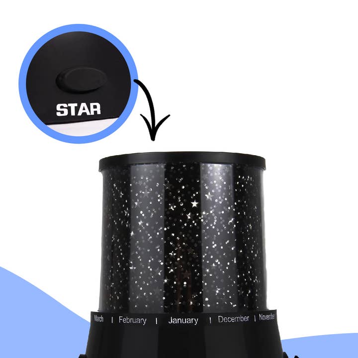 Mtistanbul LTD – wholesale Nattlampa - Barn och baby – Star Master LED-projektor nattlampa