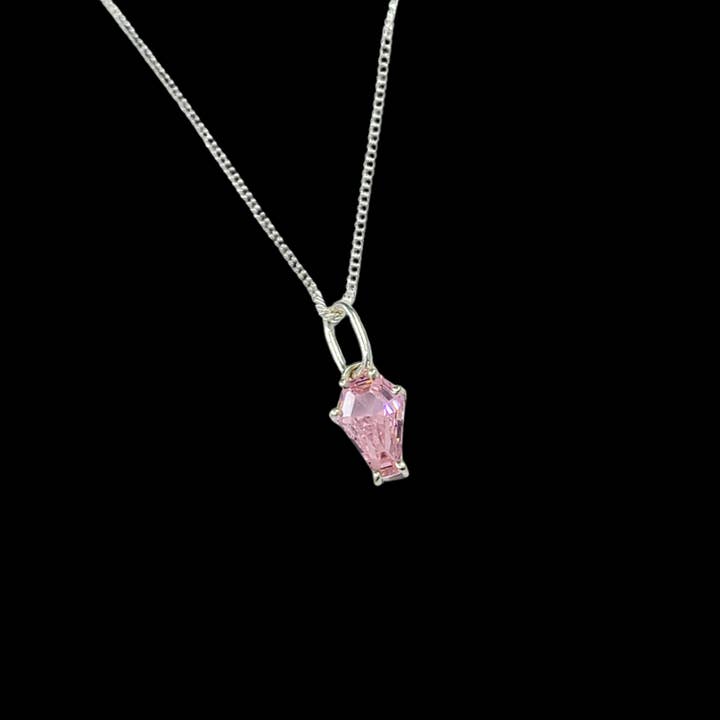 Niedlicher rosa Sarganhänger 6x9 für den Großhandel von Inchoo bijoux inc