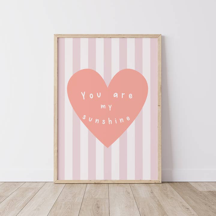 Imprimer Vous êtes mon soleil pour la vente par Chalk & Ivy Prints