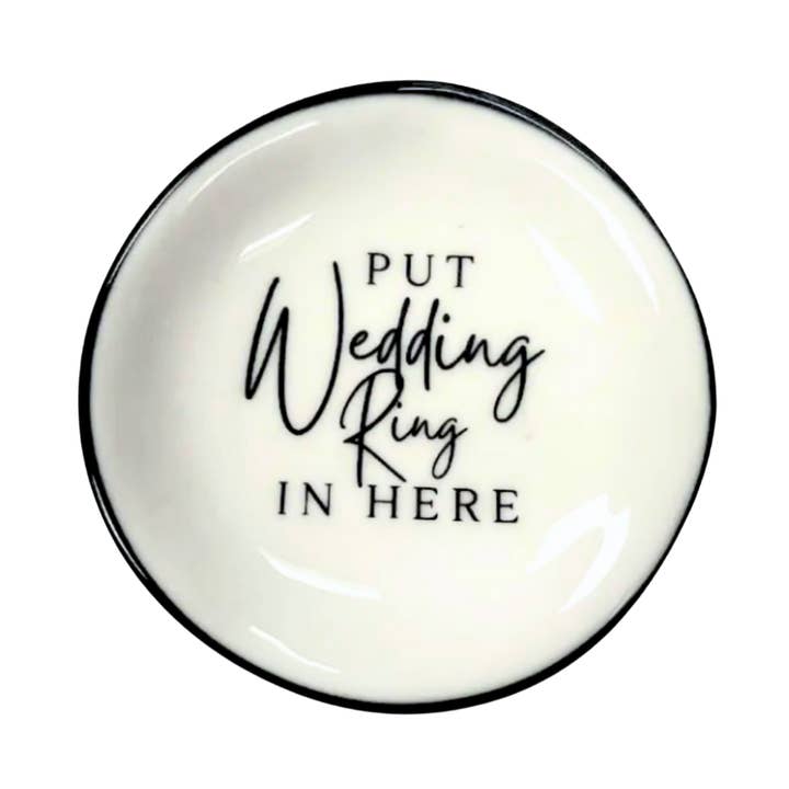 Properly Improper - Wholesale Jewellery dish - Ring Dish Put Wedding Ring In Here0