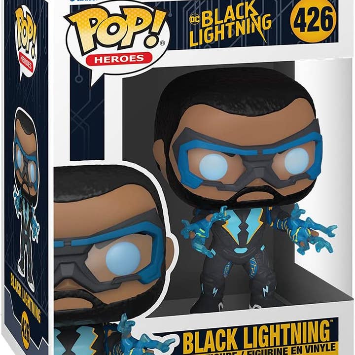 Fundom - Wholesale Figurine Toy - Kids - Funko Pop! Heroes: Black Lightning - Black Lightning