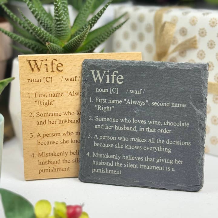 Coaster - Family - Wife for wholesale by Craftypups