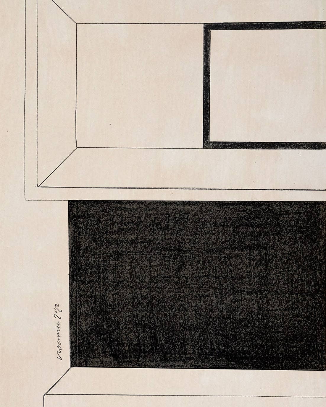 Noama – wholesale Art print – Modernist Pencil Study Art Print3