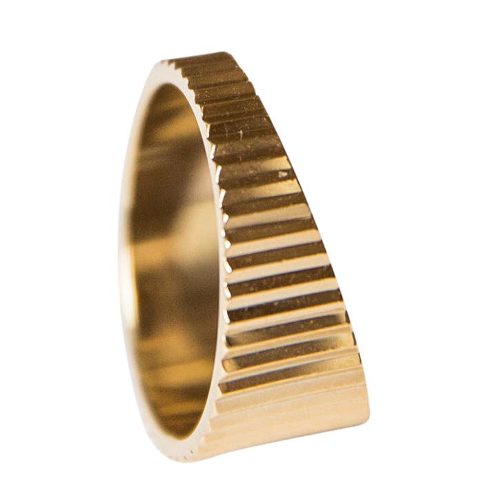 Fjärilseffekten Ring, Guld för wholesale av ELISABETH SILVERMAN