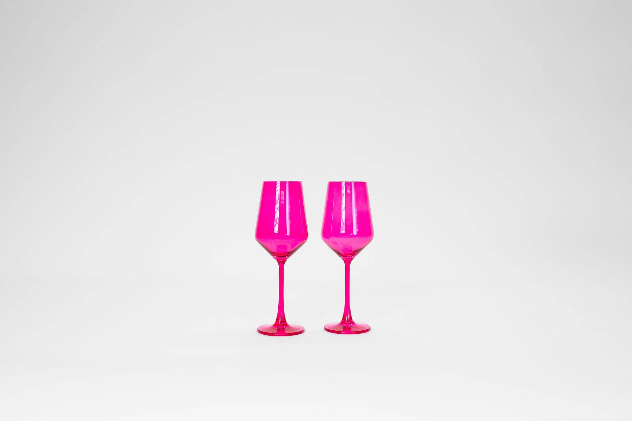 GlassHauseCo - Wholesale Wine Glass - Hot Hot Pink - Colored Wine Glass1