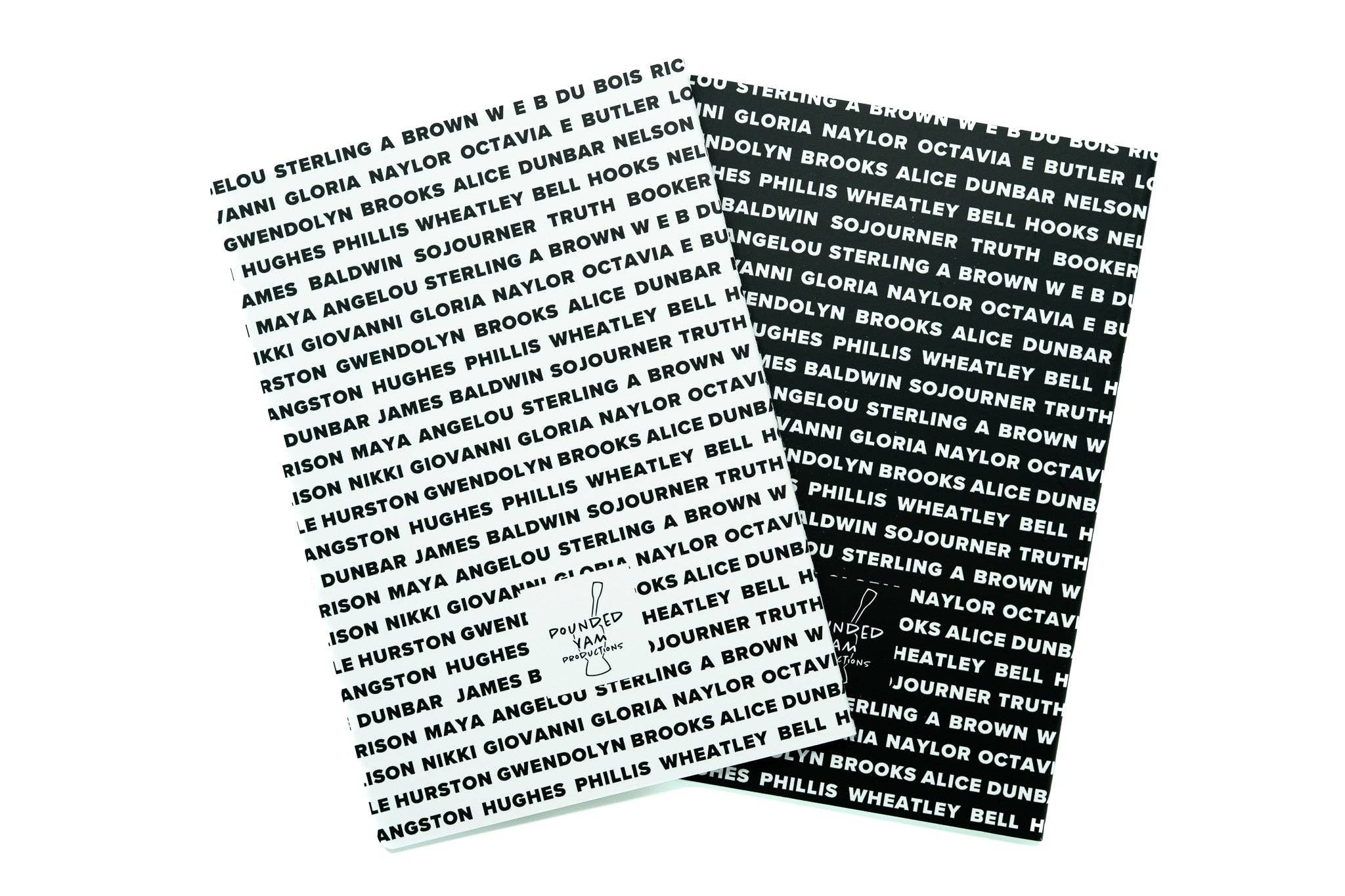Pounded Yam Productions - Wholesale Notebook - Stitched Notebook Set - Black Authors2