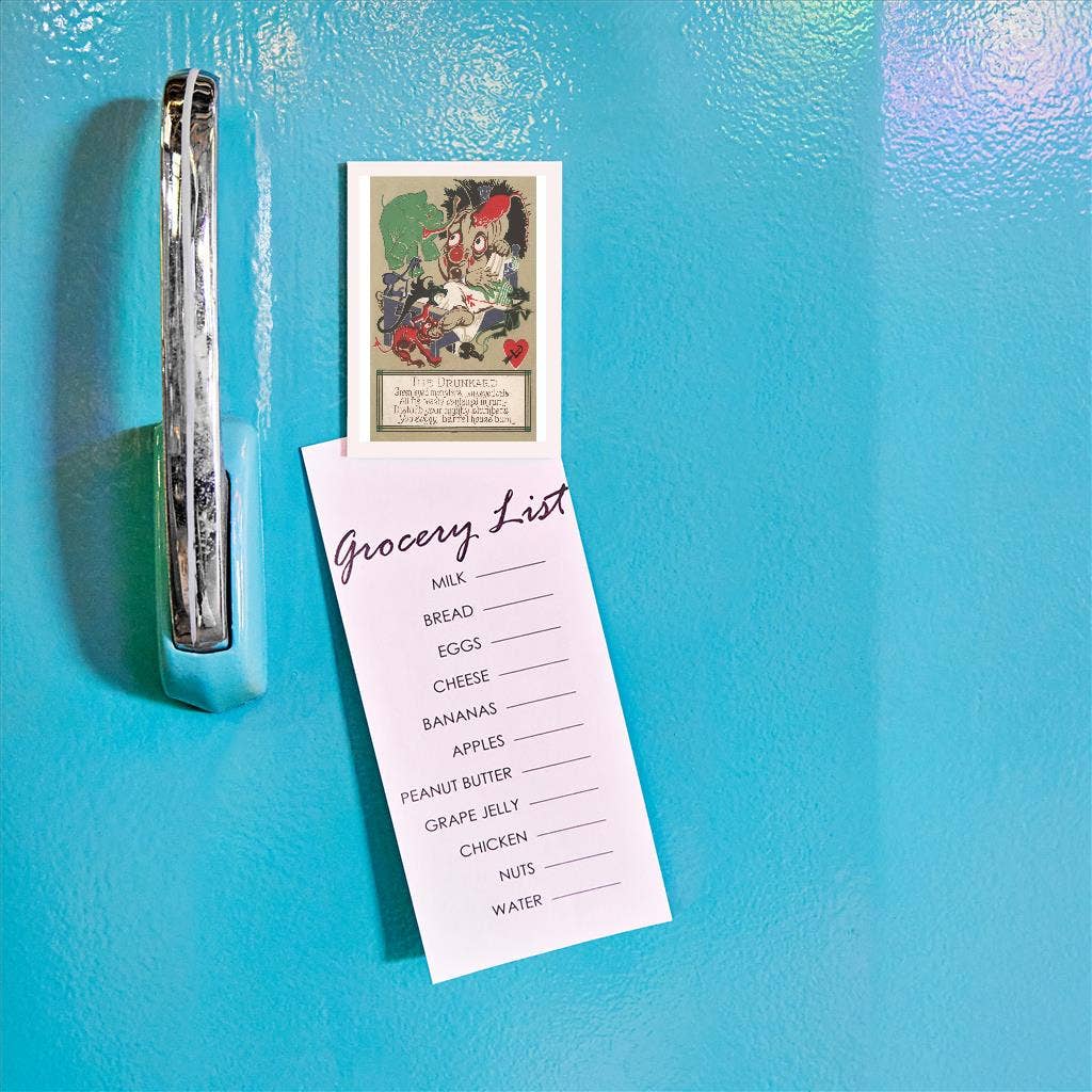 Found Image Press - Venta al por mayor Imanes - Magnet BV-309 El Borracho, Poema1