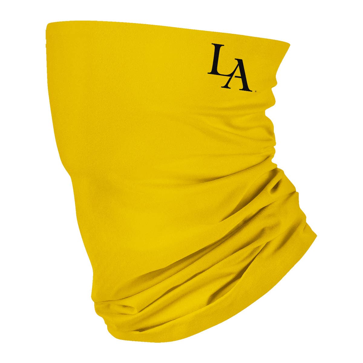 Vive La Fete - Wholesale Sporting Accessories - Cal State LA Golden Eagles Vive La Fete Gold Game Day Collegiate Logo Face Cover Soft  Four Way Stretch Neck Gaiter0