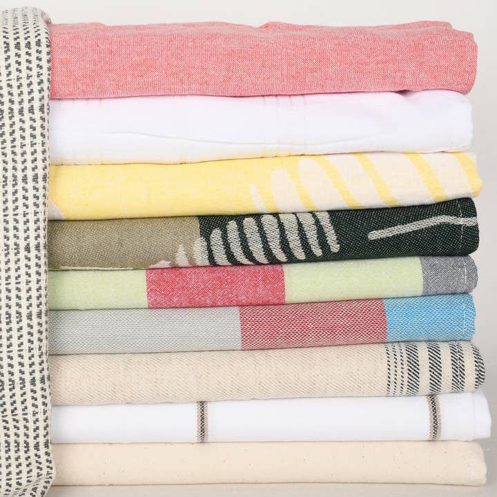 Personalized Hand Towel, Elegant Tea Towels for Kitchen for wholesale by Organic Turkish Towels