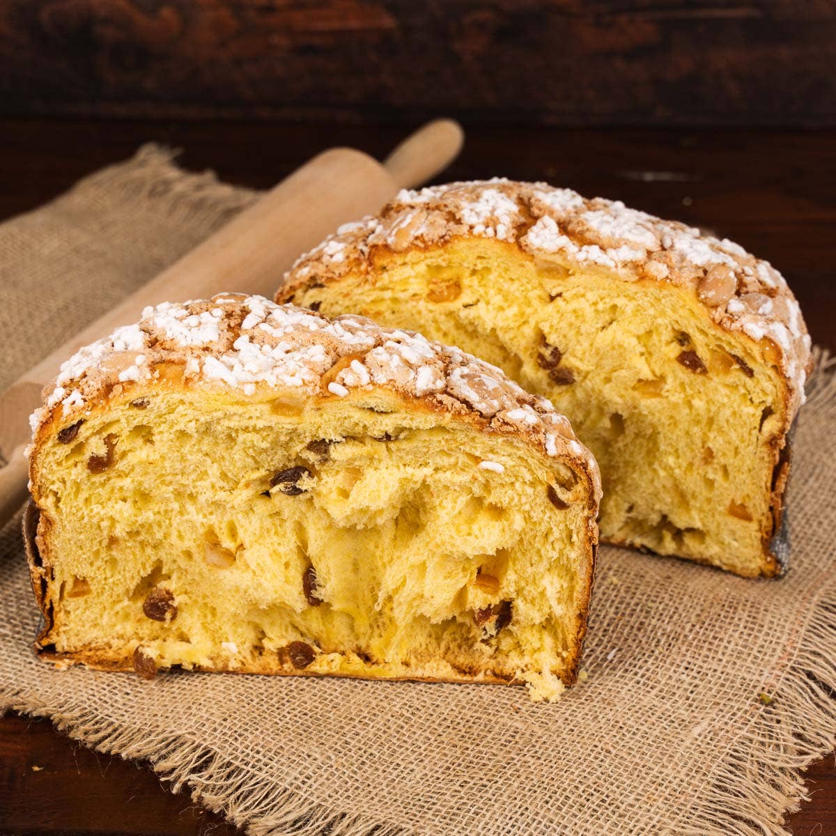 Sicilyaddict - Vendita all'ingrosso Torta - Panettone artigianale tradizionale 1kg5