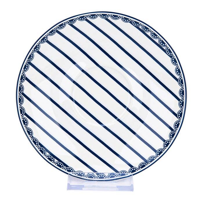 STP - Wholesale Tea Set - Vintage Indigo Porcelain Tea Cup w/ saucer Set of 4, 260 ml5