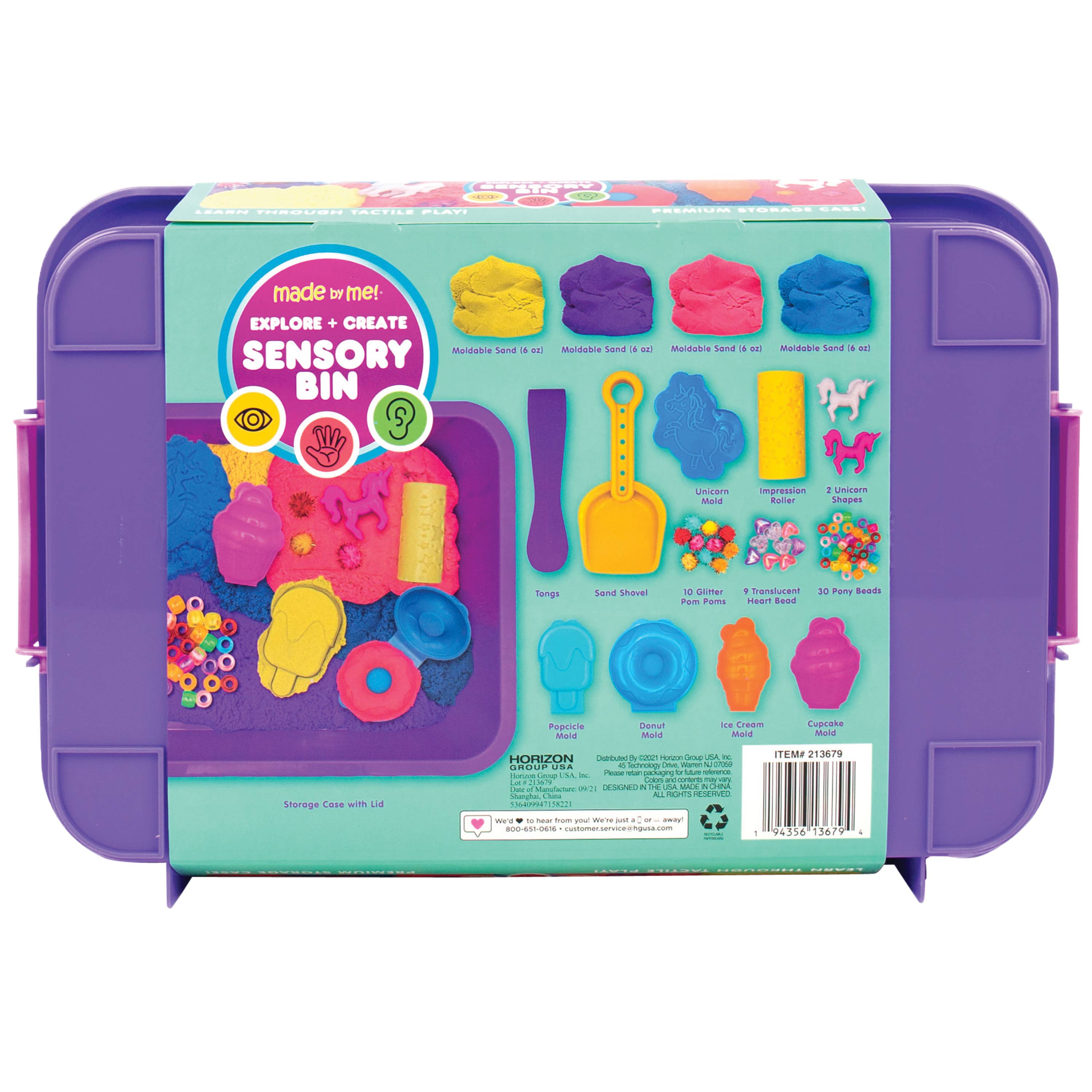 US Toy Company - Wholesale Toy Set - Kids - Unicorn & Sweet Treats Sensory Bin 4-unit case pack2
