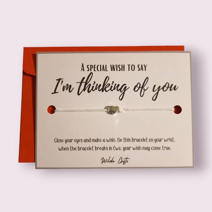 A special wish - I'm thinking of you for wholesale by Wilde Gifts UK