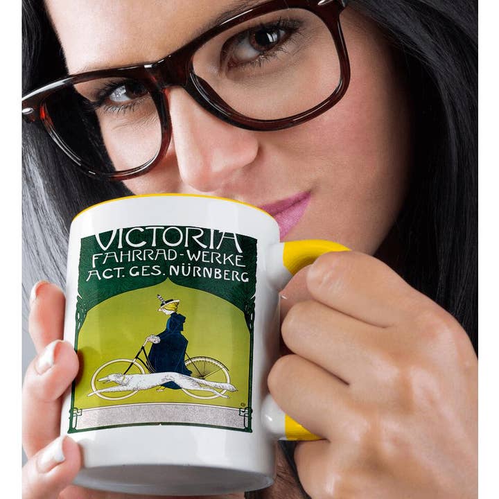 3dRose - Wholesale Coffee Mug - 3dRose, Victoria Fahrrad-Werke Nurnbert Bicycle Advertising Poster, Mug1