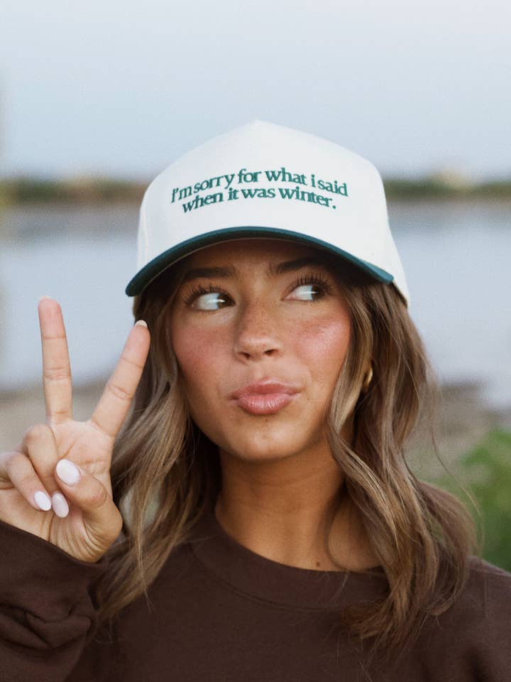 I'm Sorry Hat for wholesale by Indy Brand