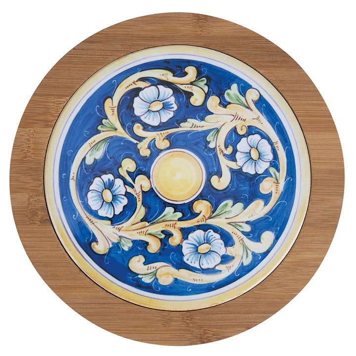 SICILIË DECORATIEVE TEGEL B MET BAMBOE 20 CM voor wholesale door VdE Tivoli 1996