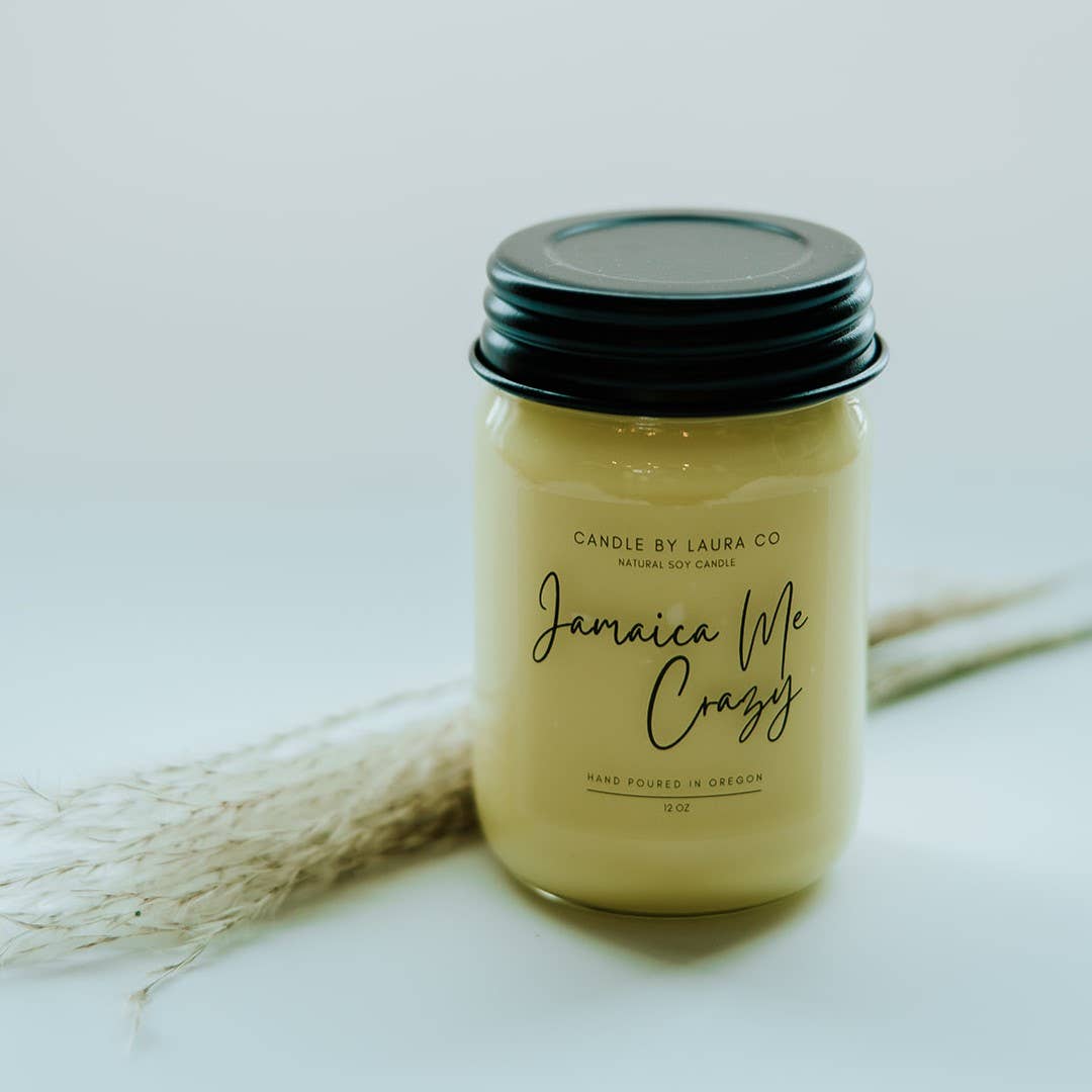 Wholesale Jamaica Me Crazy Soy Jar Candle for your store Faire