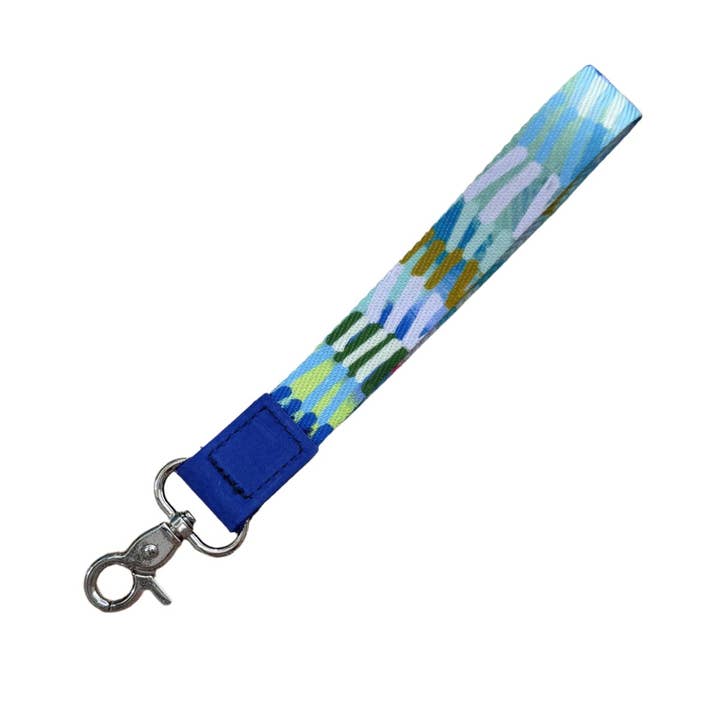 Out Of The Blue Wrist Lanyard for wholesale by Ruby Olive Pty Ltd