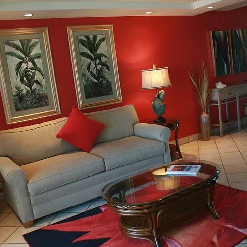 Ti Leaf- Red on Black for wholesale by Sabado Studios