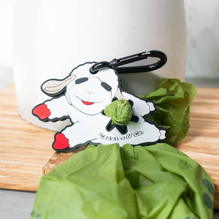 Cookies & Co. - Wholesale Pet Poop Bag Dispenser - Lamby Poop Loop1