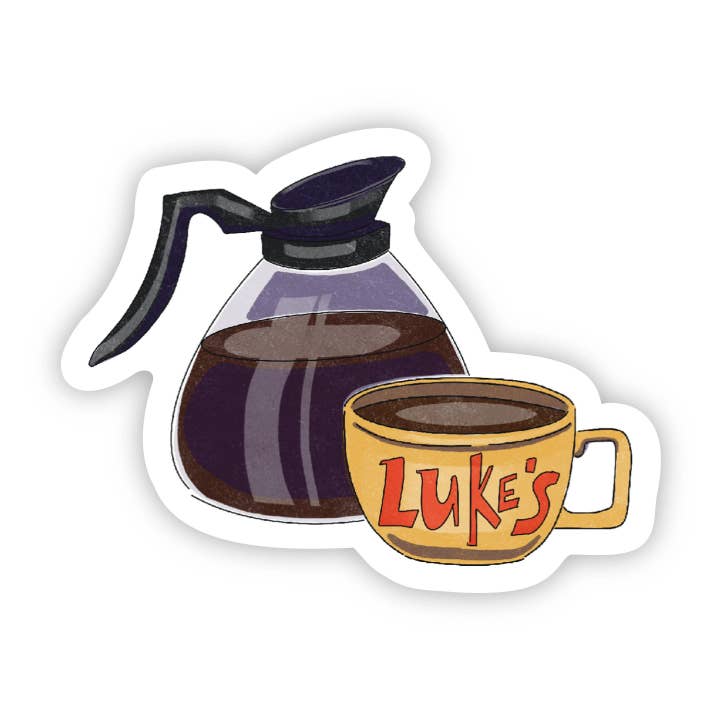 Big Moods - Wholesale Sticker - Luke's Coffee Sticker