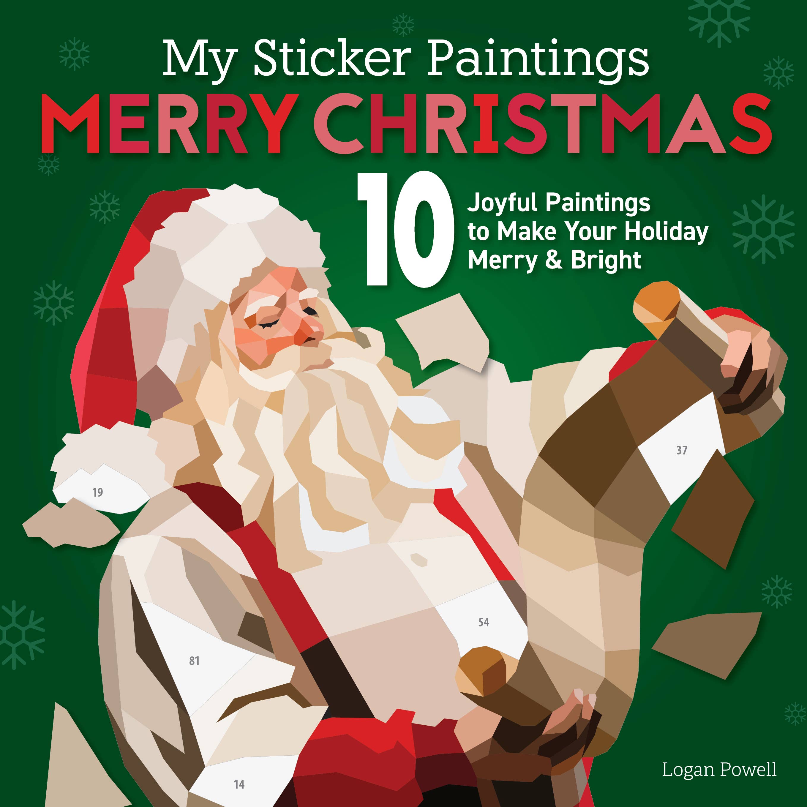 Wellspring - Wholesale Coloring & Activity Book - Kids & Baby - Activity Book - My Sticker Paintings: Merry Christmas0