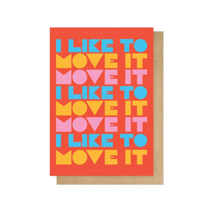 East End Prints - Greetings Cards & Postcards - Wholesale Everyday Greeting Card - Move Greetings Card