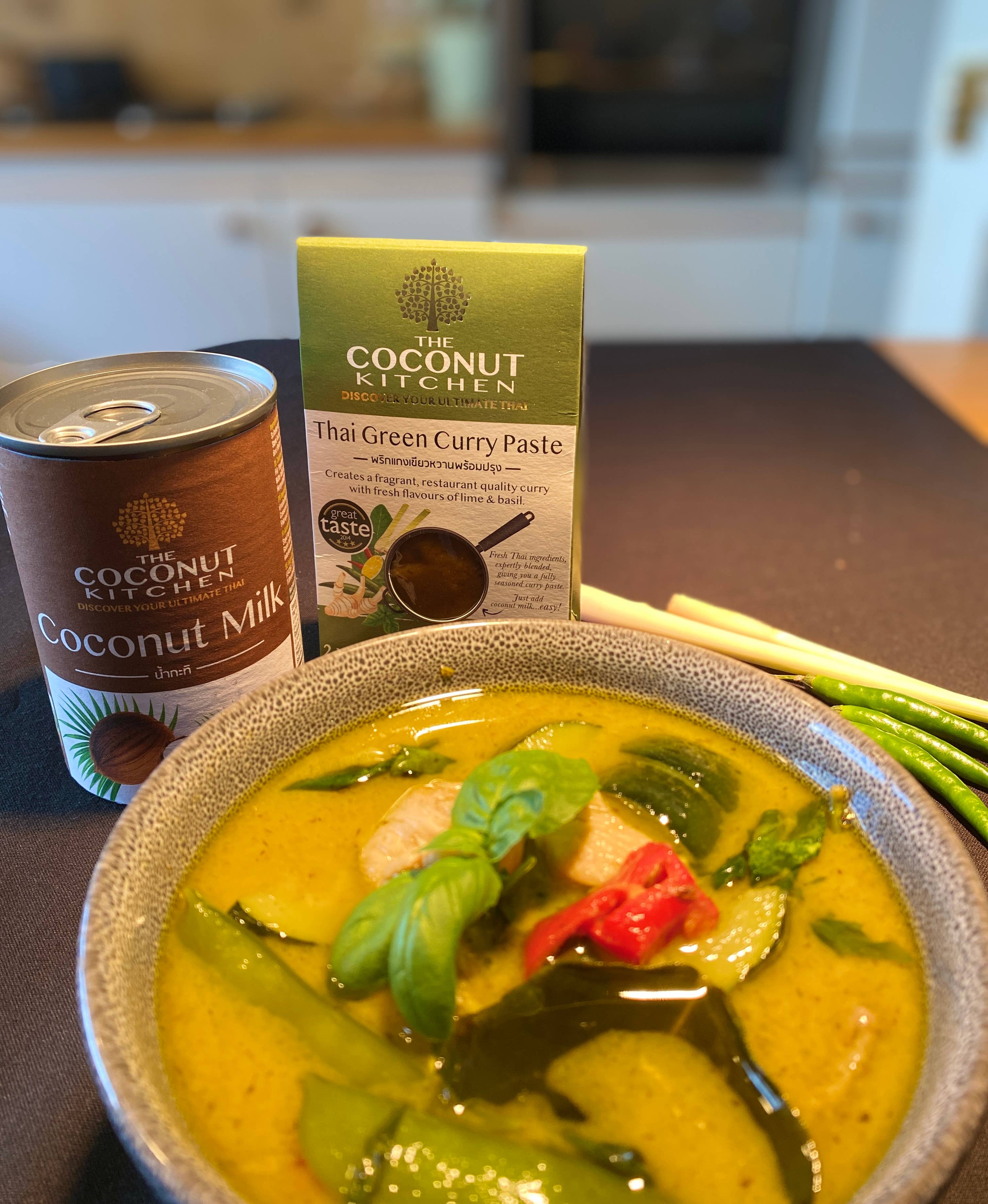 The Coconut Kitchen - Wholesale Chili Paste - CK Green Curry Paste  2x65g Sachet 1 x130g Sachet1