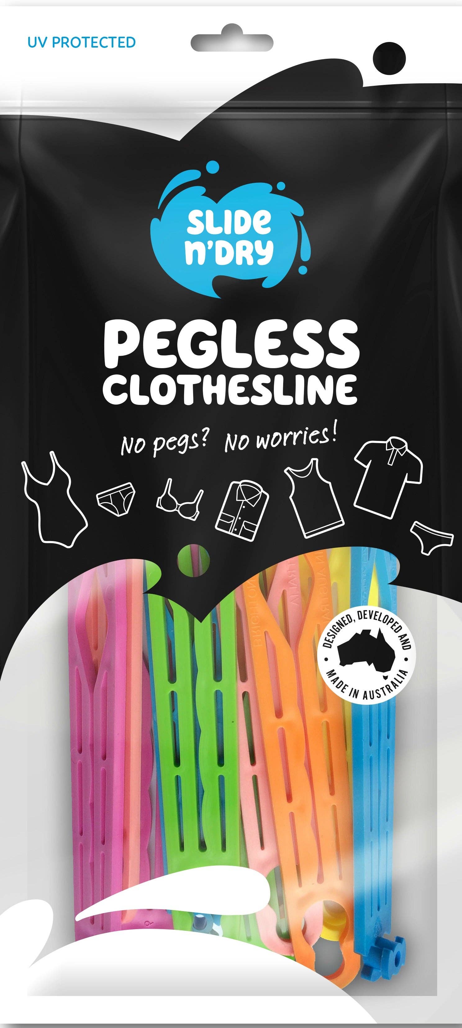 Van Go Collections - Wholesale Clothes hangers - Slide n’ Dry Pegless Clothesline15