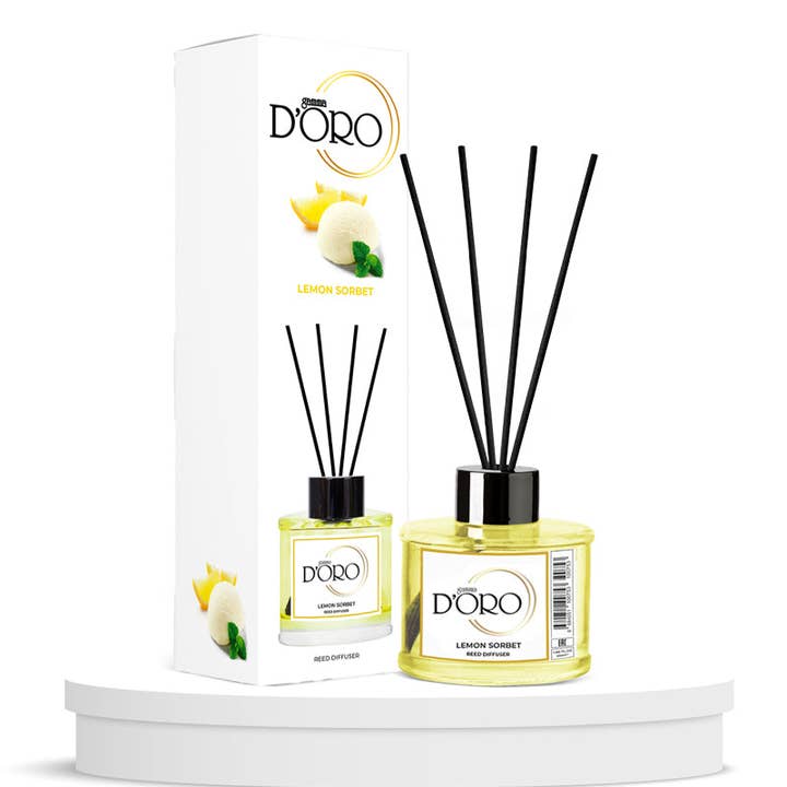 Gamma D'oro - Wholesale Reed Diffuser - LEMON - Gamma D'ORO Reed Diffuser - 100 ml1