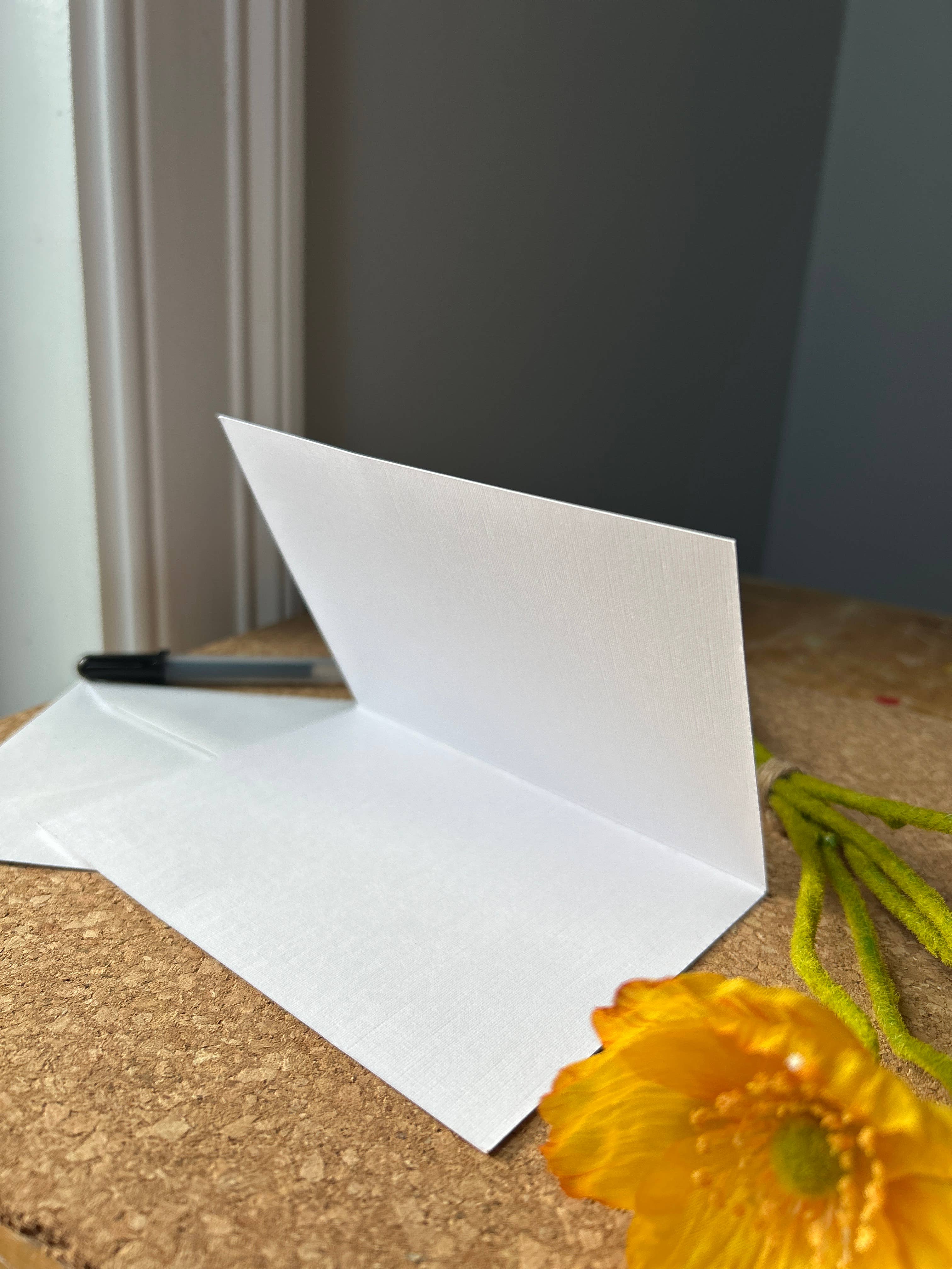 Ally Bartoszewicz Art - Wholesale Everyday Greeting Card - "Pittsburgh in Bloom!" folded greeting card 4