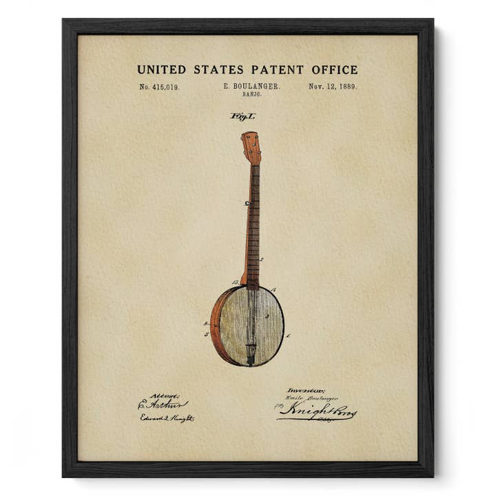 Banjo para venta al por mayor de Timeless Patents