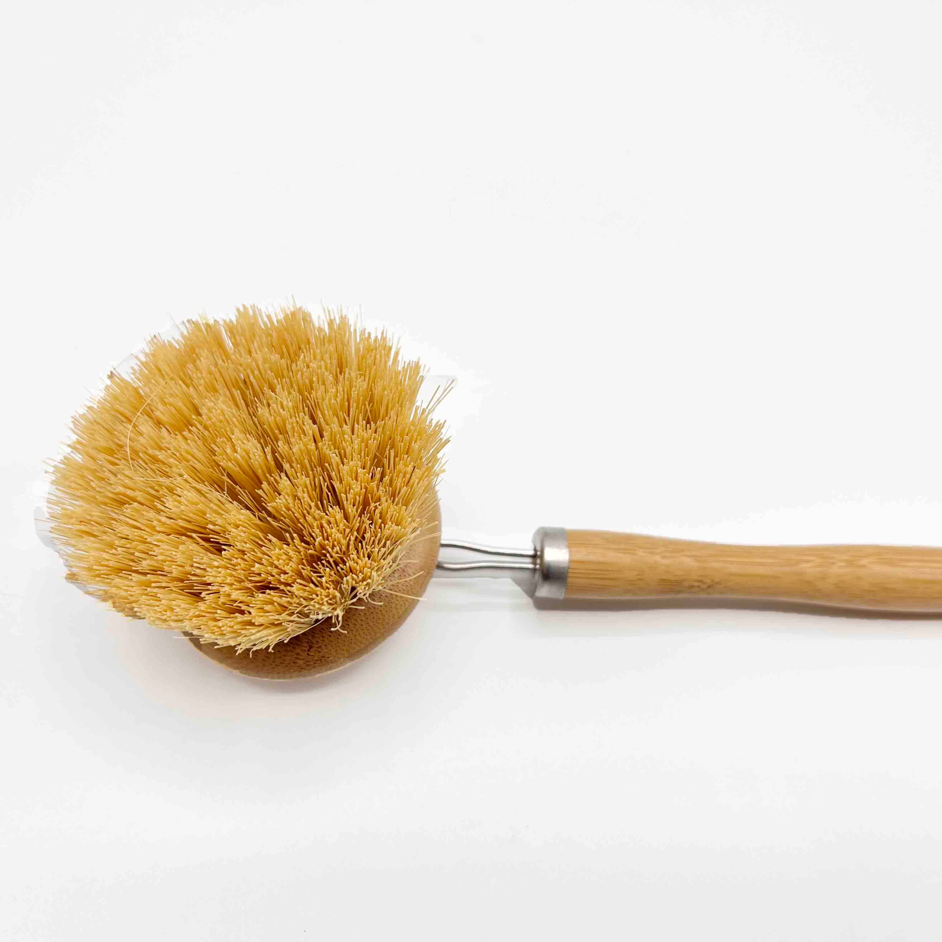 &Keep - Vendita all'ingrosso Spazzola per pulire - Spazzola per piatti in bambù &Keep con testina sostituibile2