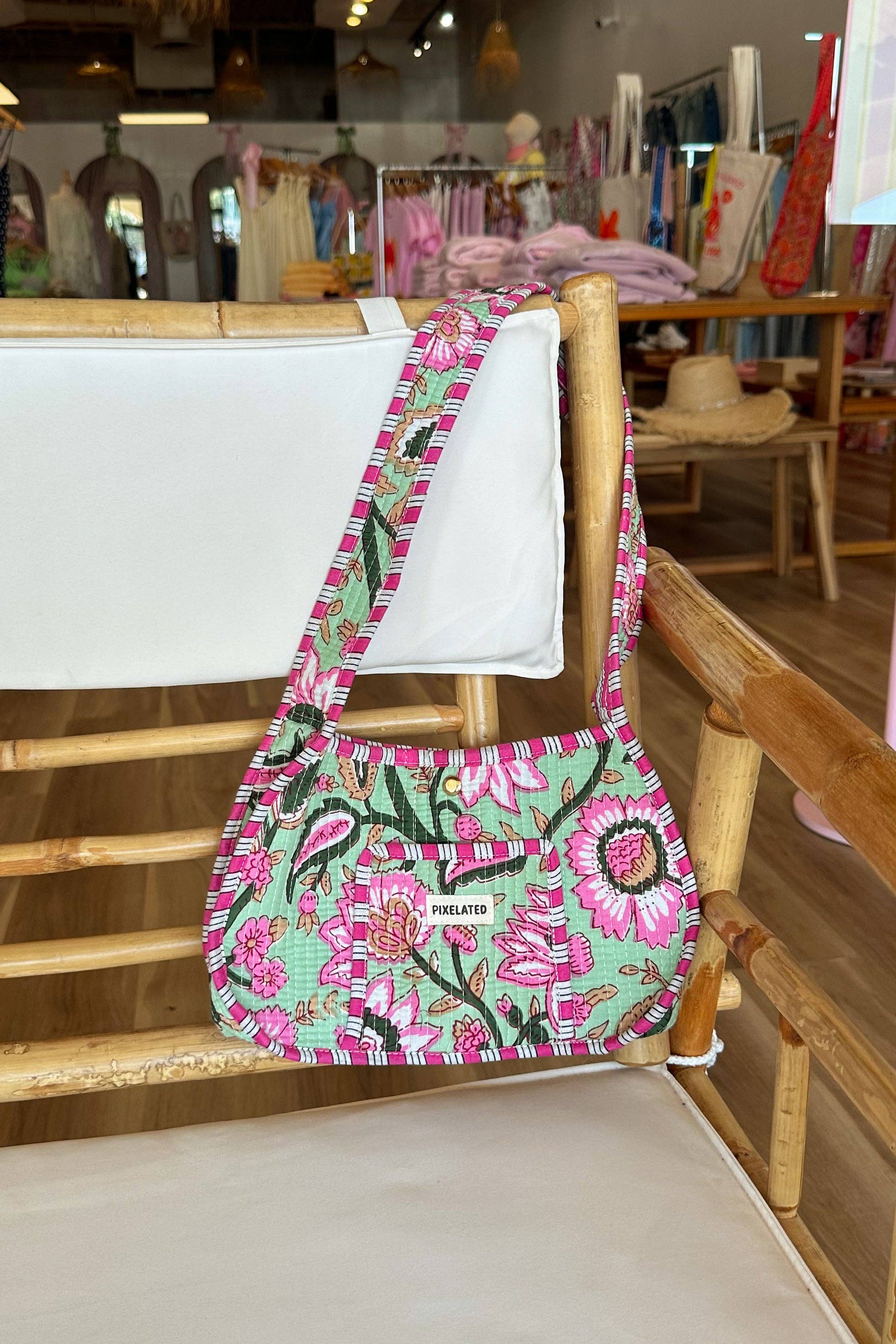 Pixelated The Label - Wholesale Shoulder Bag - Women's - Quilted Shoulder Bag by Pixelated6