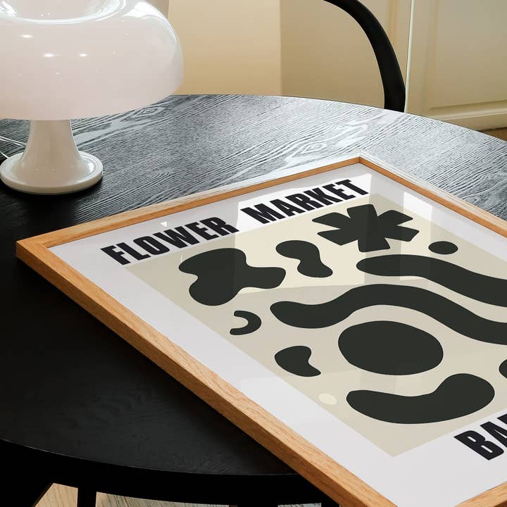 Lune Club - Wholesale Art Print - Flower Market Barcelona Print