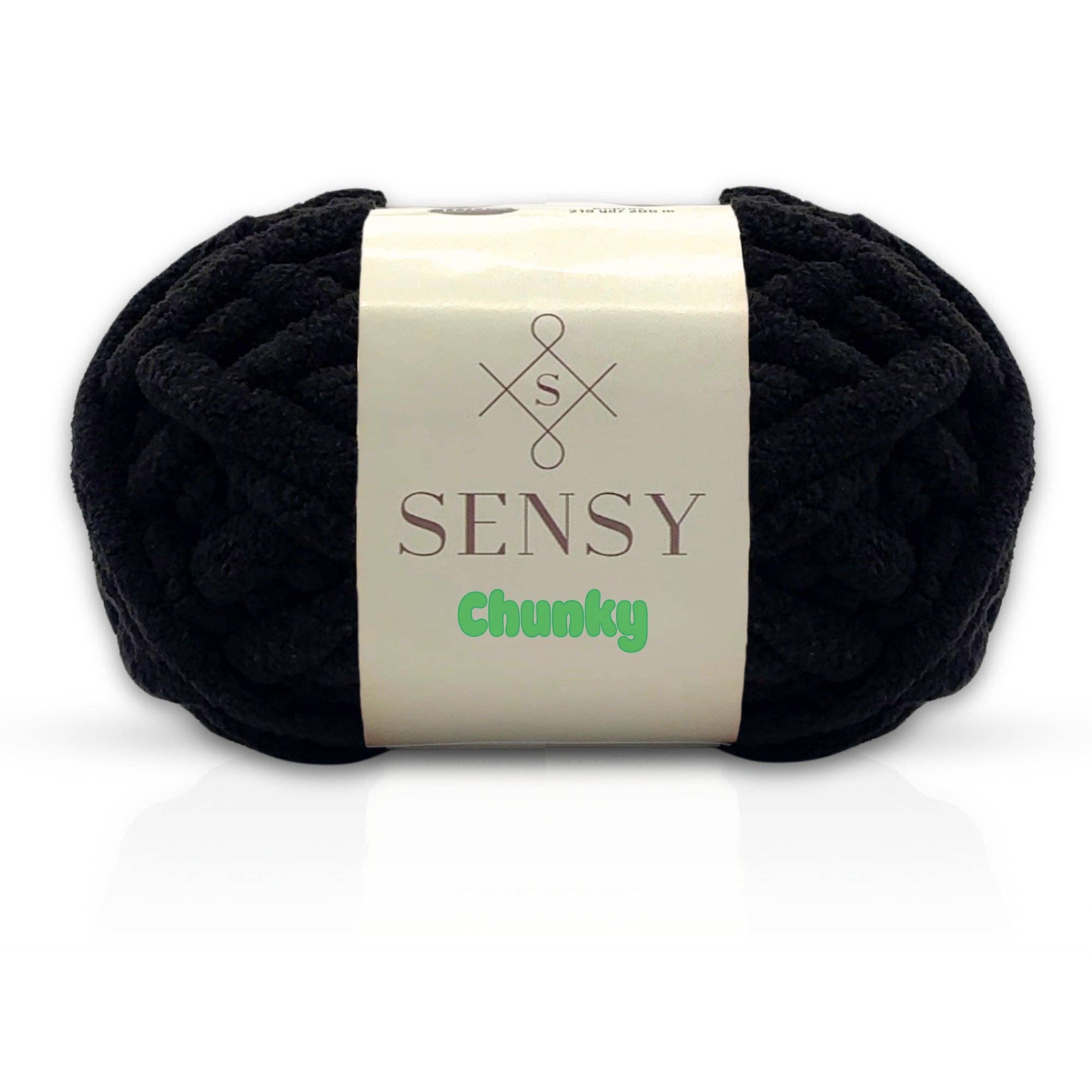 Sensy - Wholesale Yarn - Sensy Chunky Yarn, Blanket Yarn, 7 oz, 28 Yards, Gauge 7 Jumbo0