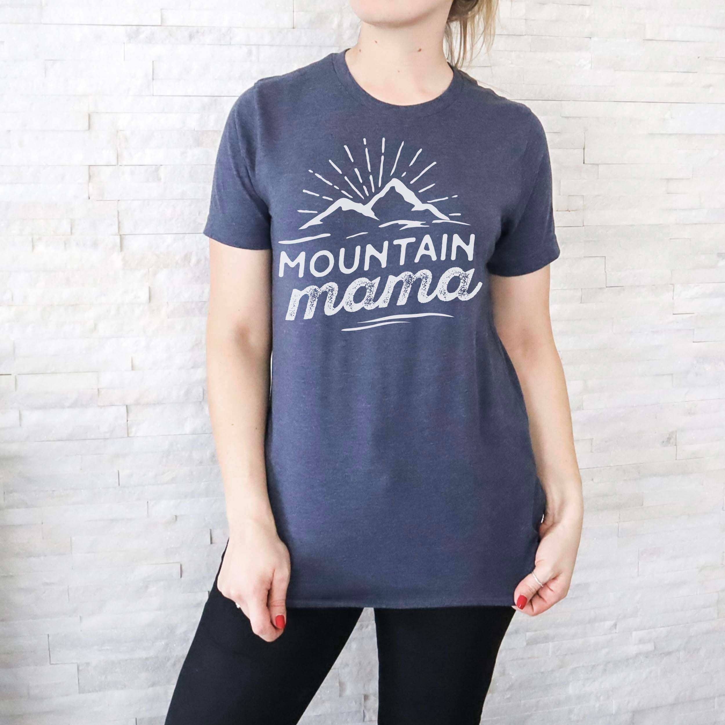 Sentinel Supply - Wholesale Screen Printed T-Shirt - Women's - Mountain Mama T-Shirt, Ladies Nature Tee2