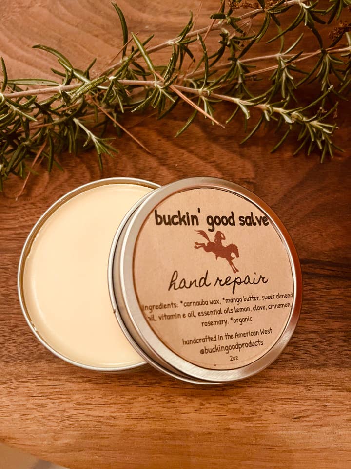 Hand Repair (hand salve) for wholesale by buckin’ good products
