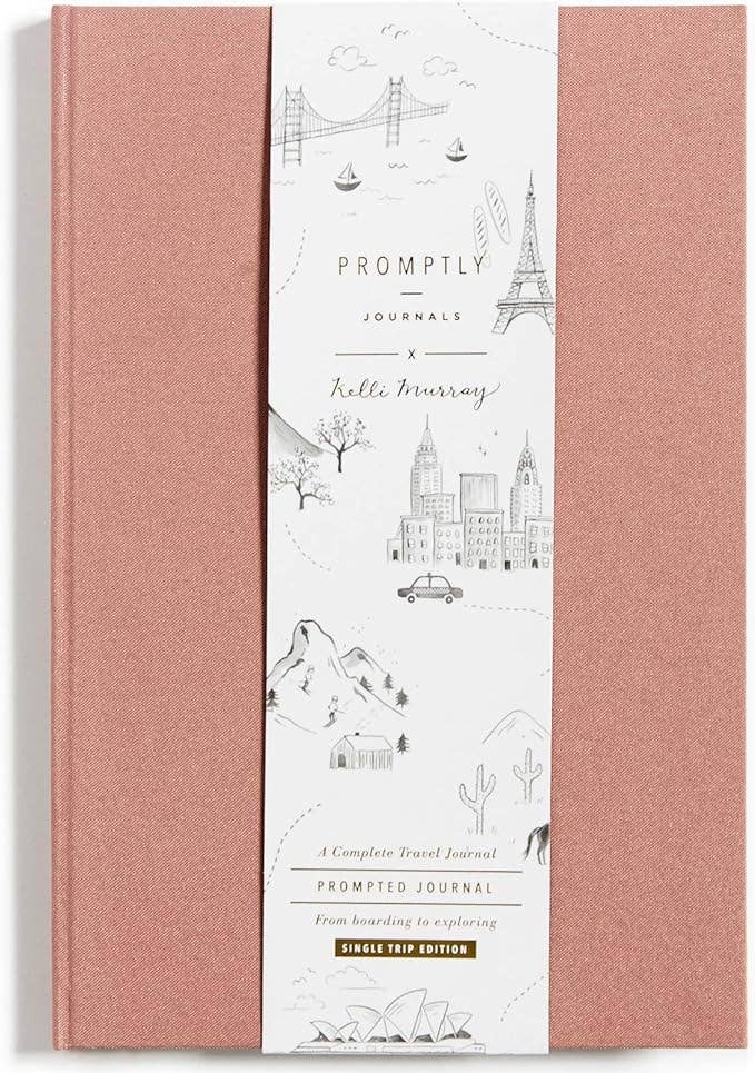 Promptly Journals - Wholesale Journal/Diary - Complete Travel Journal From Boarding to Exploring Hardcover1
